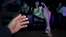 MOFOS Ariana Starr & Mike Ox Pass The Popcorn And Cock in Let's Post It video