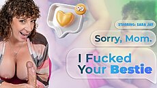 VR Bangers has an enviable collection of VR porn videos where you can get familiar with the exquisite skills of highly experienced babes. And from time to time, we like to refresh it with authentic and exciting adventures, just like this one. On behalf of it, you’re a student who’s trying to balance studies, snacks, and family life—until your mom invites her new best friend, Sara, over for dinner.