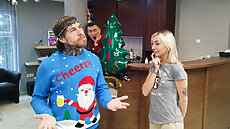 New Immoral Live Porn BOYFRIEND CATCHES CHLOE TEMPLE CHEATING on CHRISTMAS Cheating Chloe Temple fucks her fiance Dean Van Damme Full Scene