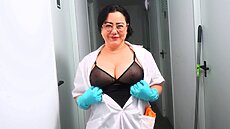 Cleaning Lady VS Inexperienced Young Virgin porn Aisha Montero Makes You Cum Twice