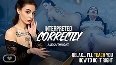 New VR Porn Video Alexa Throat Interpreted Correctly Virtual Real Porn