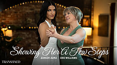 Zariah Aura is getting married soon and is practicing slow dancing by herself when her future parent-in-law, Dee Williams, walks in on her. Dee offers to teach her some steps, which Zariah readily accepts since she can use all the help she can get. Dee then leads Zariah through a simple waltz, but the close proximity causes unexpected sparks between them. They are stunned, but unable to resist temptation, eventually talking themselves into giving in to get it out of their systems. Categories BlondeBig TitsFingeringMilfTattoosLatinaIn-LawFamily RoleplayInterracialPussy to mouthBlowjobDeepthroatCumshotGaggingCheatingBlack HairBig assMatureFoot FetishCum on Assshaved pussyhigh heelstranstrans fucks femalecaucasiandark hairdoggy stylekissingshort hairpussy eatingAdult Time Original