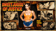 Sweet Juggs Of Justice is a new Wicked porn scene starring Robby Apples, Rissa May