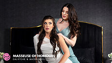 Upcoming Scene - Masseuse Of Honour XXX All Girl Massage Gal Ritchie, Maddie Wren video