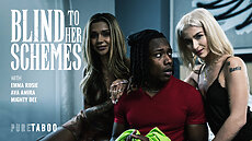 Mighty Dee, Emma Rosie, Ava Amira in PureTaboo 'Blind To Her Schemes' video