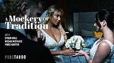 Vince Karter, Megan Mistakes, Cyber Doll in PureTaboo 'A Mockery Of Tradition' video