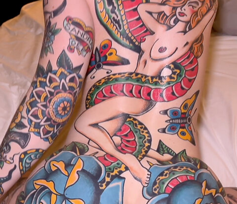 Video Trailer MR Lucky VIP Tattooed Loveless Gets A Creampie Then Fingers Herself Clean New Full Scene