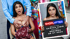 Upcoming PervZ Porn Video Case No. 8004803: Teaching Sweet Zarina a Lesson || Shoplyfter Zarina Noir Trailer NEW