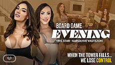 New Trans VR Porn Video Yris Star, Karolyne Vastezon Board Game Evening VirtualRealTrans Yris Star, Karolyne Vastezon VR Scene