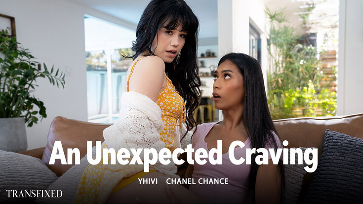 Emma then begs Claire to satisfy her craving by giving her a creampie right then and there. Claire is hesitant at first, but is eventually persuaded. This leads to quiet, erotic sex, including a tense moment where they hear Emma's husband walking upstairs. The sex ends with a creampie, satisfying Emma's intense craving (for now...)